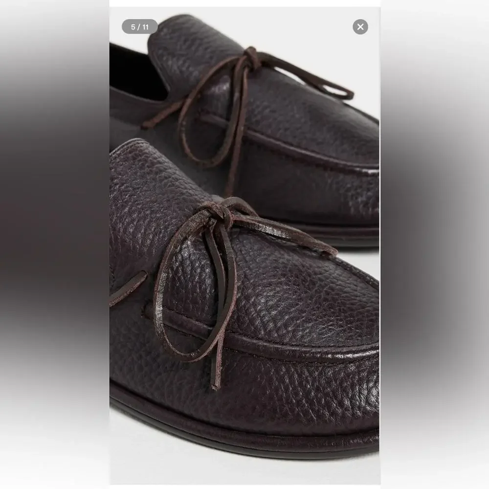 NWOT NEW Tory Burch The Boaty Boat Shoes in Cocoa Brown